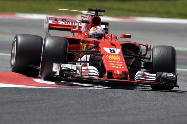 La SF70H di Sebastian Vettel – Getty Images