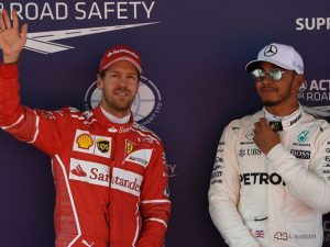 Sebastian Vettel e Lewis Hamilton – Getty Images