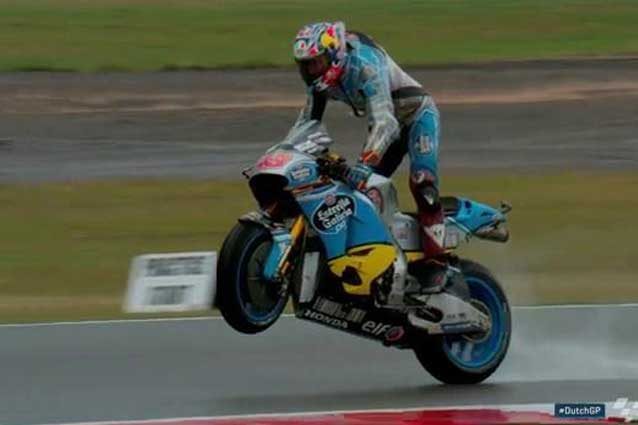 MotoGp: warm up bagnato, domina Miller MotoGp: warm up bagnato, domina Miller