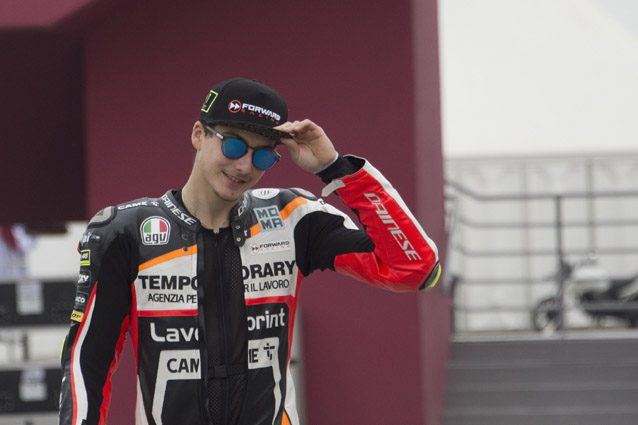 Moto2 Forward Racing: operazione per Baldassarri, c'è Fuligni