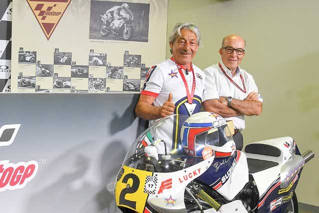Marco Lucchinelli nominato leggenda della MotoGP