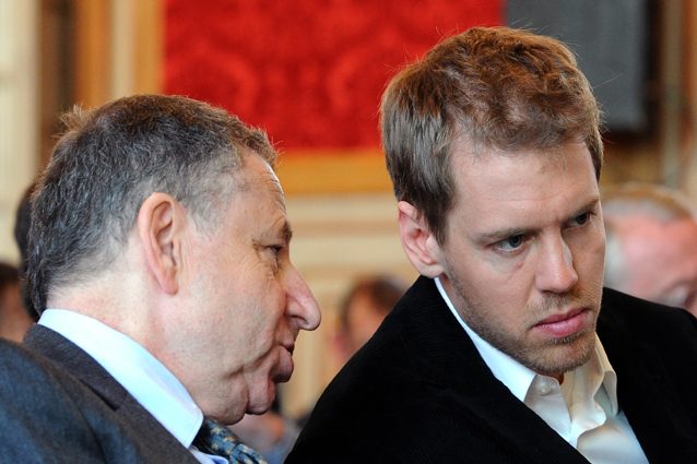 Sebastian Vettel e Jean Todt – Getty Images
