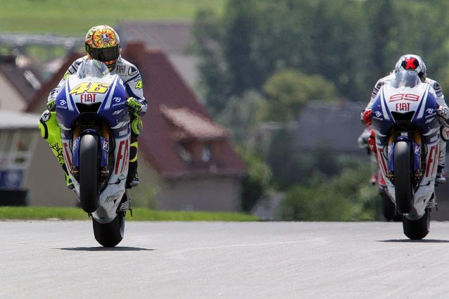 GP di Germania story, 2009: la lezione del Dottore nel duello di fuoco targato Yamaha