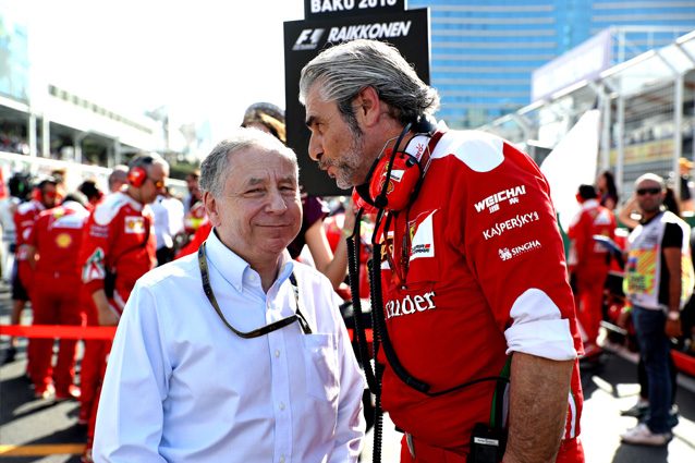 Jean Todt insieme a Maurizio Arrivabene – Getty Images