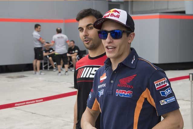 MotoGP, Marquez: “Valentino? È un grande, lo rispetto al cento per cento”
