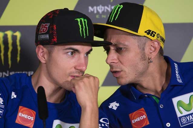 Maverick Vinales e Valentino Rossi / GettyImages