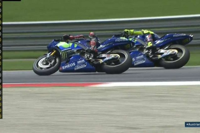 Rossi-Vinales: lotta per la quarta posizione