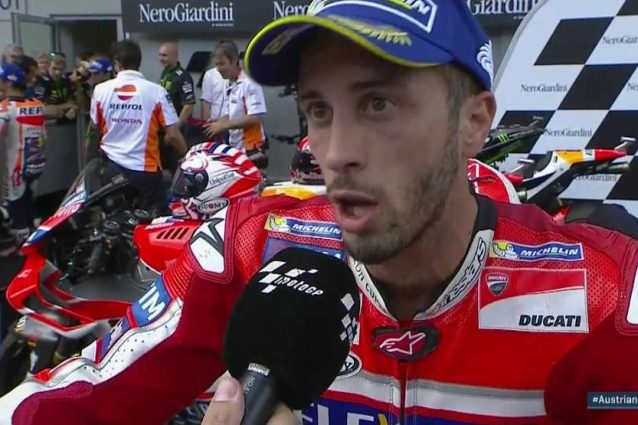 Dovizioso: “La cosa peggiore è avere Marquez dietro all’ultima curva”