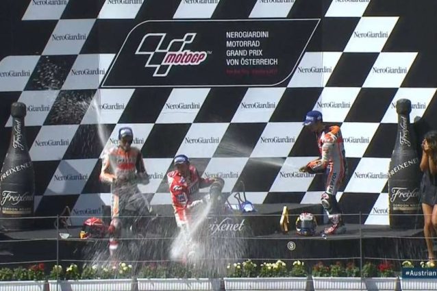 Grande festa per Dovizioso