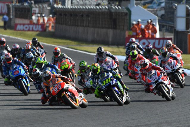 I piloti della MotoGP sul tracciato di Motegi – Getty Images