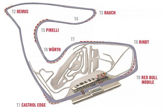 MotoGP, un giro di pista sui saliscendi del Red Bull Ring