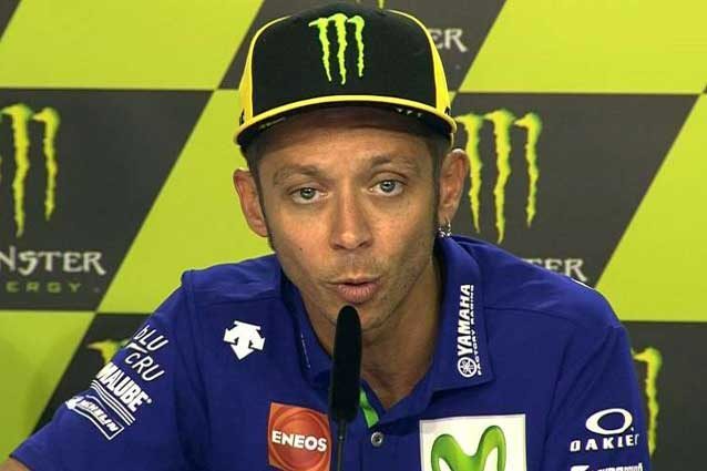 Valentino Rossi durante la conferenza stampa pre–evento a Brno / MotoGp.com