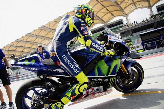 Valentino Rossi nei test di Sepang 2017 / GettyImages