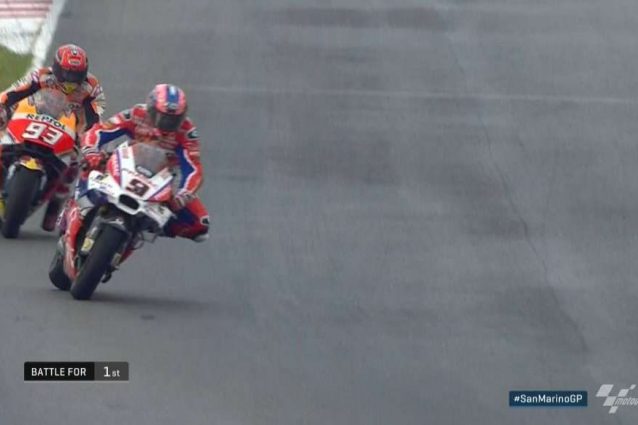 Petrucci-Marquez: Marc insidia il Petrux
