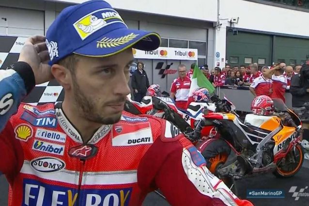 Dovi: "Prima volta sul podio a Misano, comunque contento"