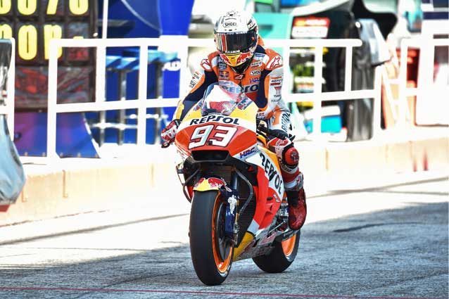 MotoGP Misano, Marquez ipoteca la pole. Iannone fuori dalla top ten