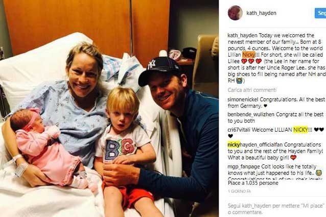 Nicky Hayden, il dolce pensiero di Kathleen: chiama la figlia con il nome del fratello scomparso