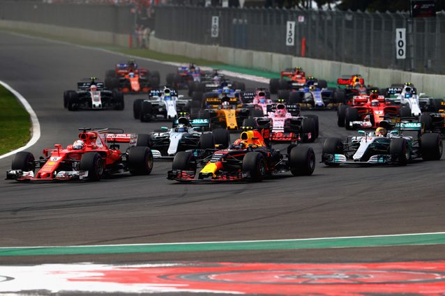 La partenza del Gran Premio del Messico – Getty images