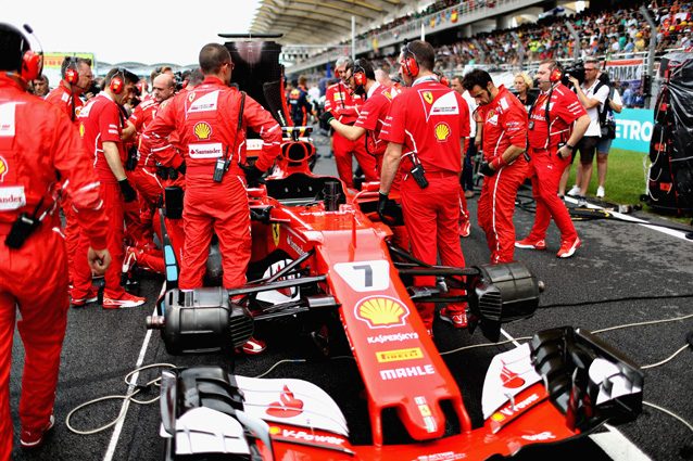La Ferrari di Kimi Raikkonen in Malesia – Getty images