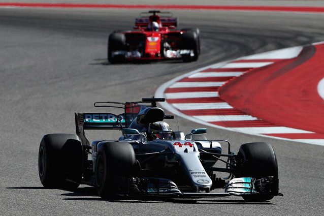 F.1 - Austin, Prove Libere 2: altro acuto di Hamilton