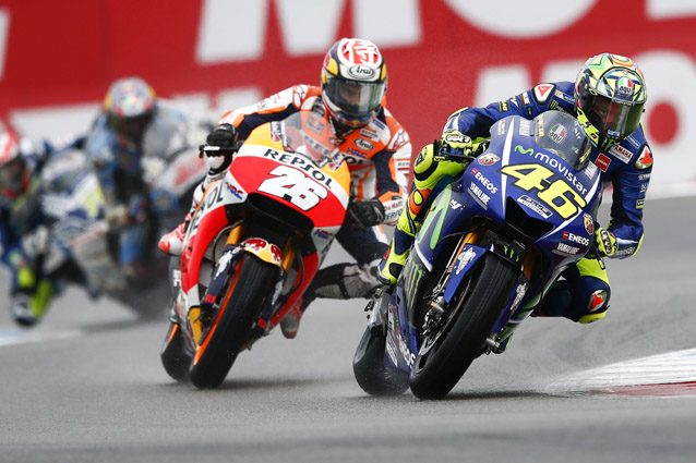 Valentino Rossi e Daniel Pedrosa – Getty Images
