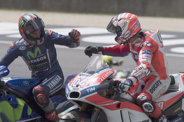 Maverick Vinales e Andrea Dovizioso – Getty images