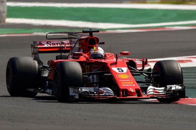 La Ferrari di Sebastian Vettel – Getty images