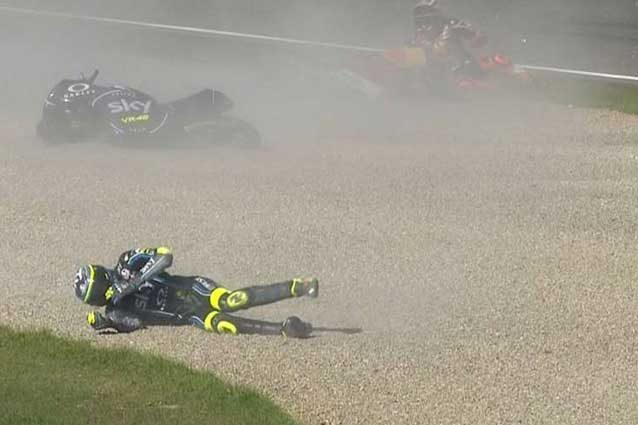 L'incidente che ha coinvolto Bulega e Antonelli MotoGP
