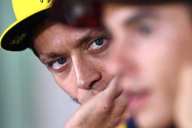 Valentino Rossi e Marc Marquez / Getty Images
