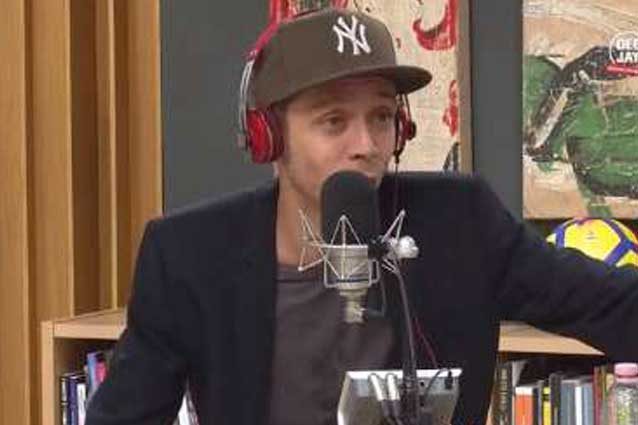 Valentino Rossi ai microfoni di Radio DeeJay