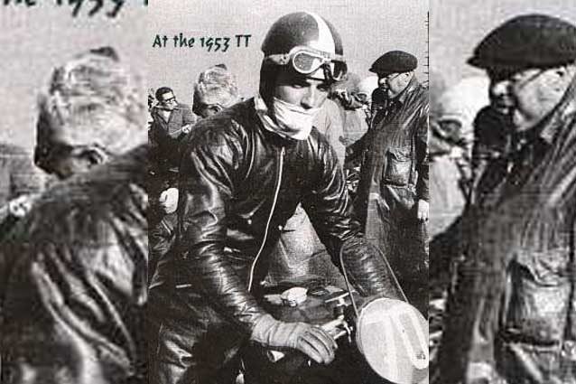 Alfredo Milani al TT 1953 / ozebook classic motorcycling