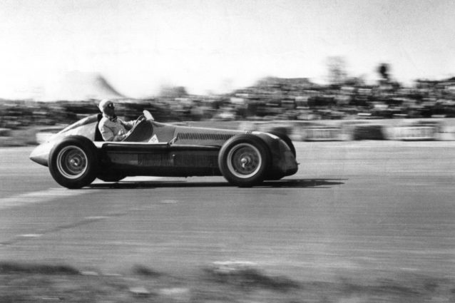 Farina sull’Alfa Romeo 158 – Getty images