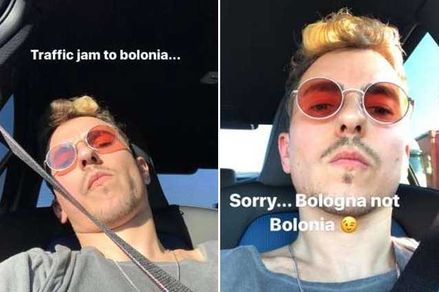 l’errore (corretto) di Jorge Lorenzo / Instagram
