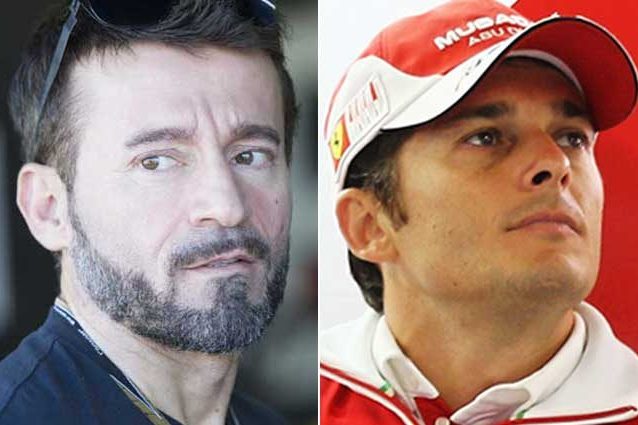 Max Biaggi e Giancarlo Fisichella (Getty Images)