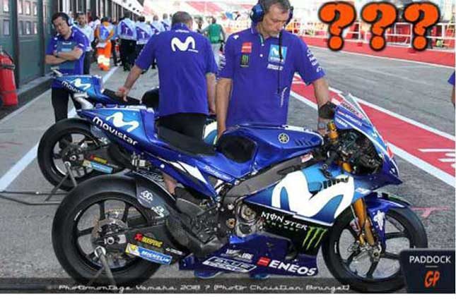 Nuovi colori Movistar per le M1 (Fotomontaggio Paddock Gp)