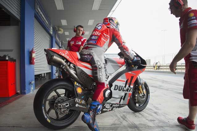 Andrea Dovizioso nei test di Buriram / Getty