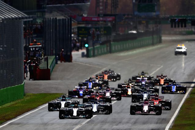 La partenza del GP d’Italia – Getty images
