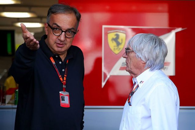 Sergio Marchionne e Bernie Ecclestone
