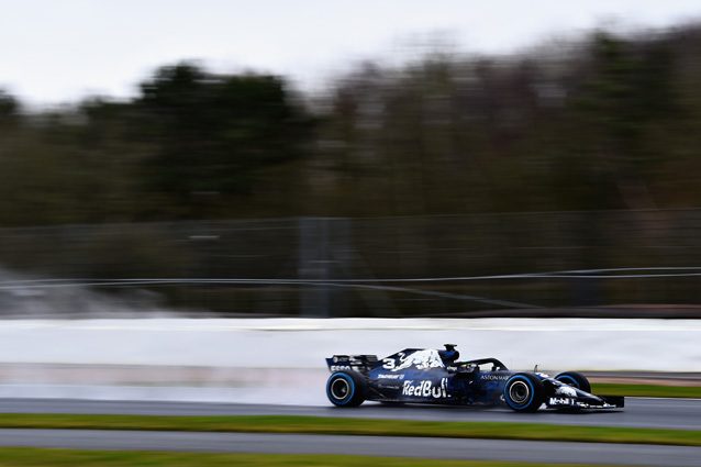 Daniel Ricciardo al volante della nuova Red Bull 2018 – Getty images