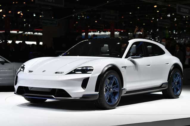 La concept car Mission E Cross Turismo / Getty Images