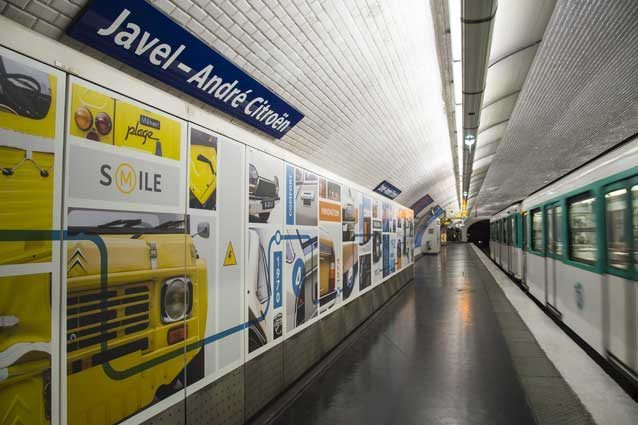 La metro di J Javel – André Citroën a Parigi / Citroen