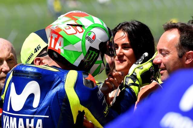 MotoGp: Valentino Rossi sul podio, davanti le due Ducati ufficiali