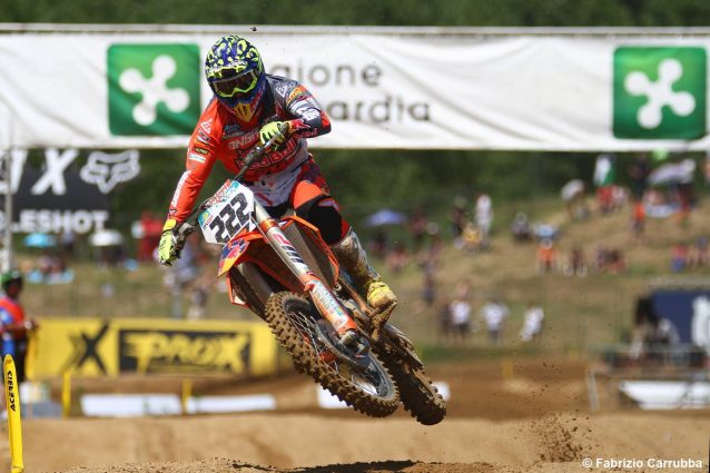 Tony Cairoli in azione a Ottobiano (photo courtesy Fabrizio Carrubba)