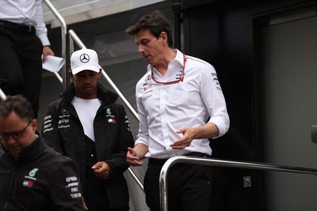 Toto Wolff e Lewis Hamilton – LaPresse