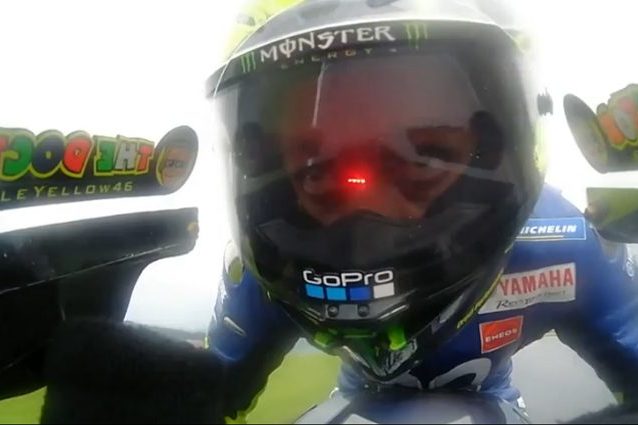 Valentino Rossi in azione al Red Bul Ring / MotoGP