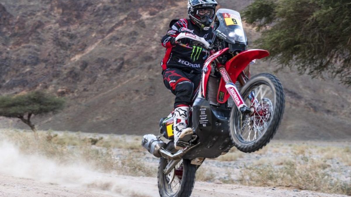 Ricky Brabec, 28 anni, vincitore della Dakar moto 2020 con la Honda / HRC