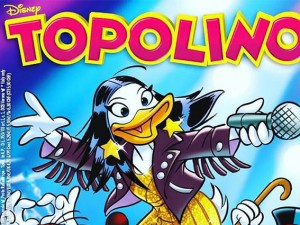 Laura Pausini in tour a Paperopoli: la cantante in copertina su Topolino