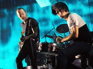 Thom Yorke e Jonny Greenwood dei Radiohead (Getty Images)