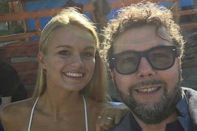 Paolo Vallesi e Mercedesz Henger (via Facebook)