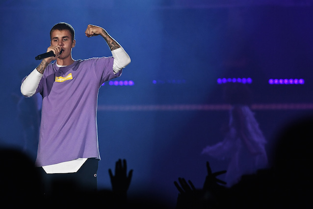 Justin Bieber (CHRISTOPHE ARCHAMBAULT/AFP/Getty Images)